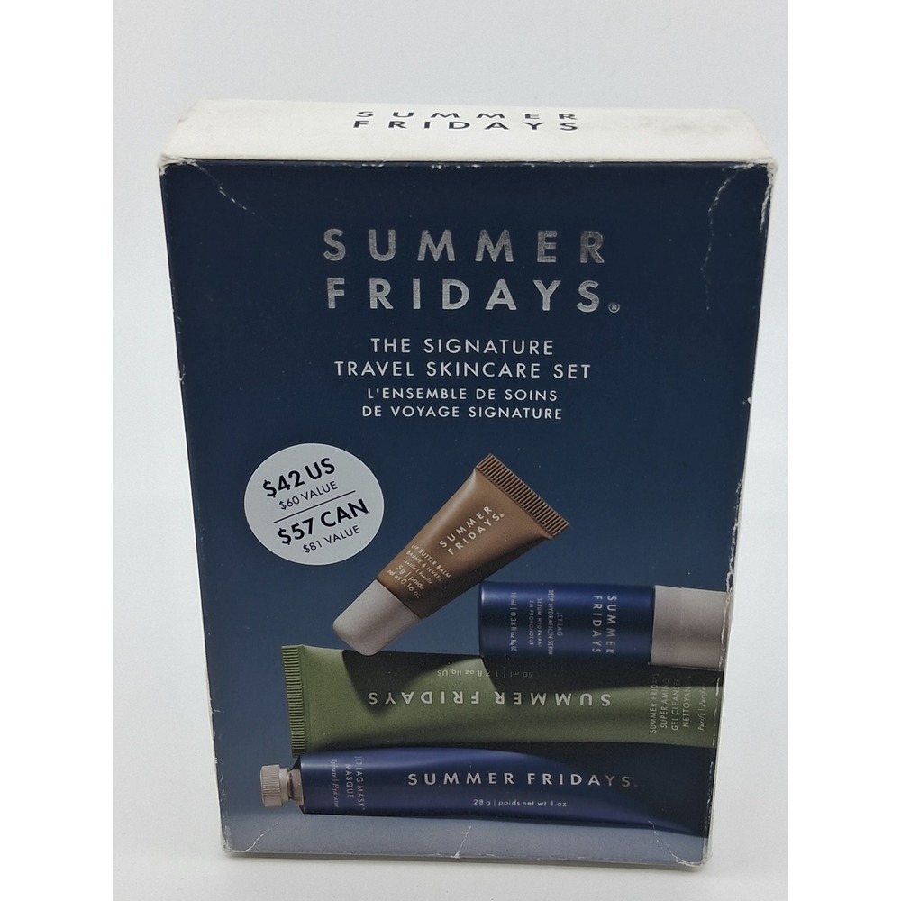 Summer Fridays The Signature Travel Skincare Set -